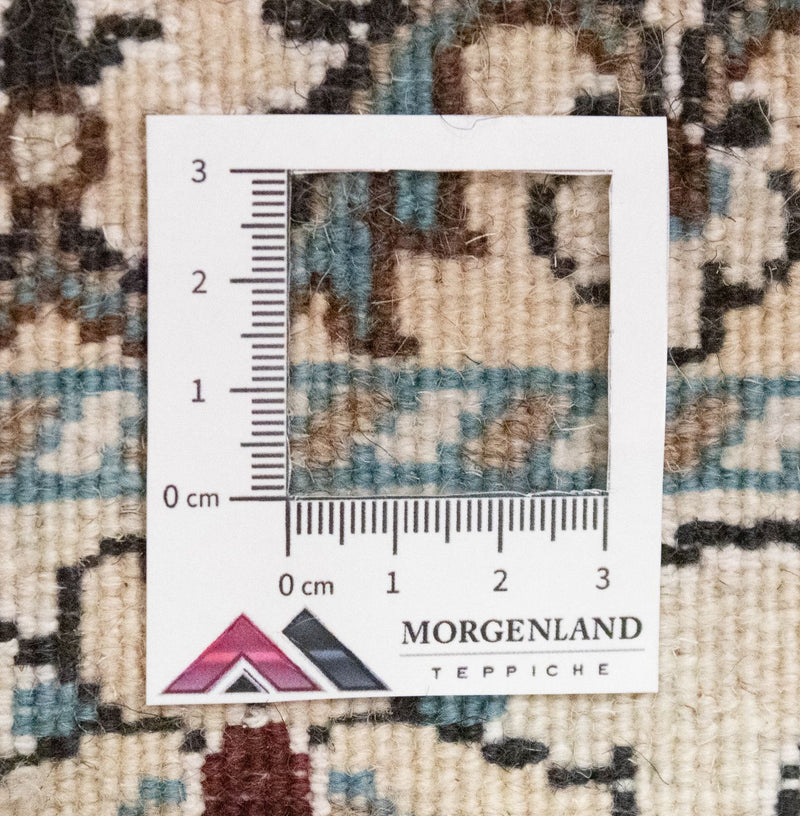 Perzisch tapijt - Nain - 198 x 150 cm - natuurlijk wit