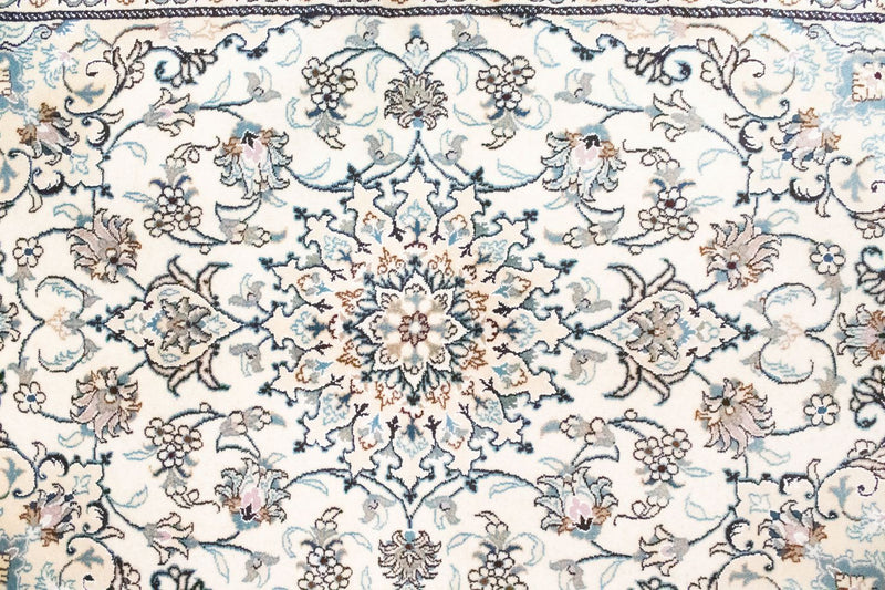 Perzisch tapijt - Nain - 200 x 144 cm - natuurlijk wit