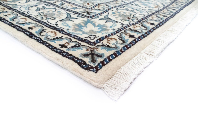 Perzisch tapijt - Nain - 200 x 144 cm - natuurlijk wit