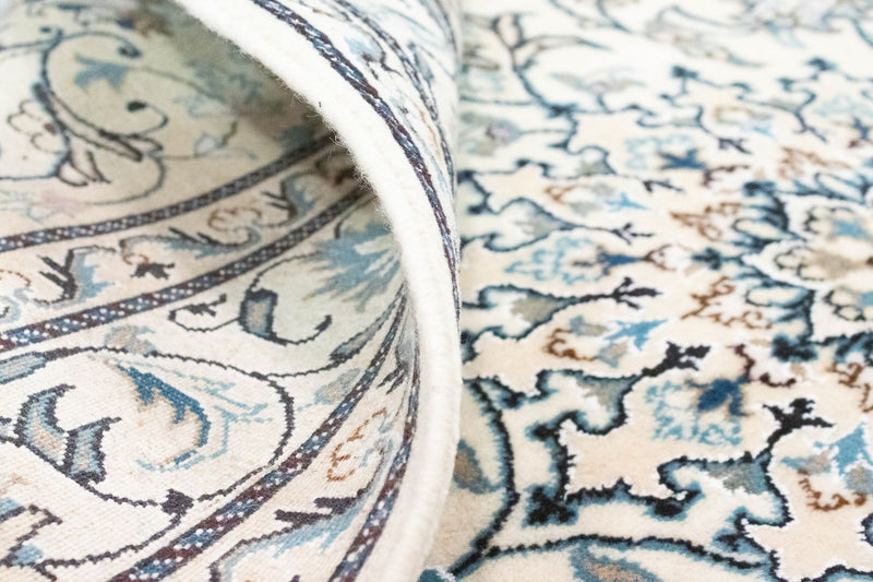 Perzisch tapijt - Nain - 200 x 144 cm - natuurlijk wit