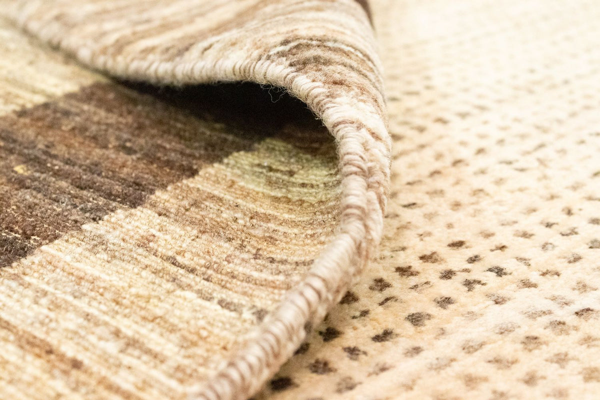 Gabbeh tapijt - Indus - 201 x 140 cm - beige