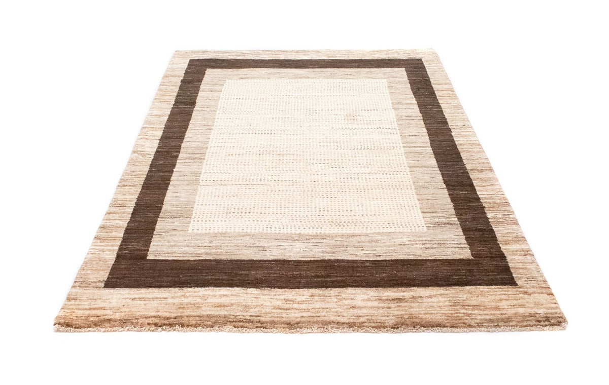 Gabbeh tapijt - Indus - 201 x 140 cm - beige