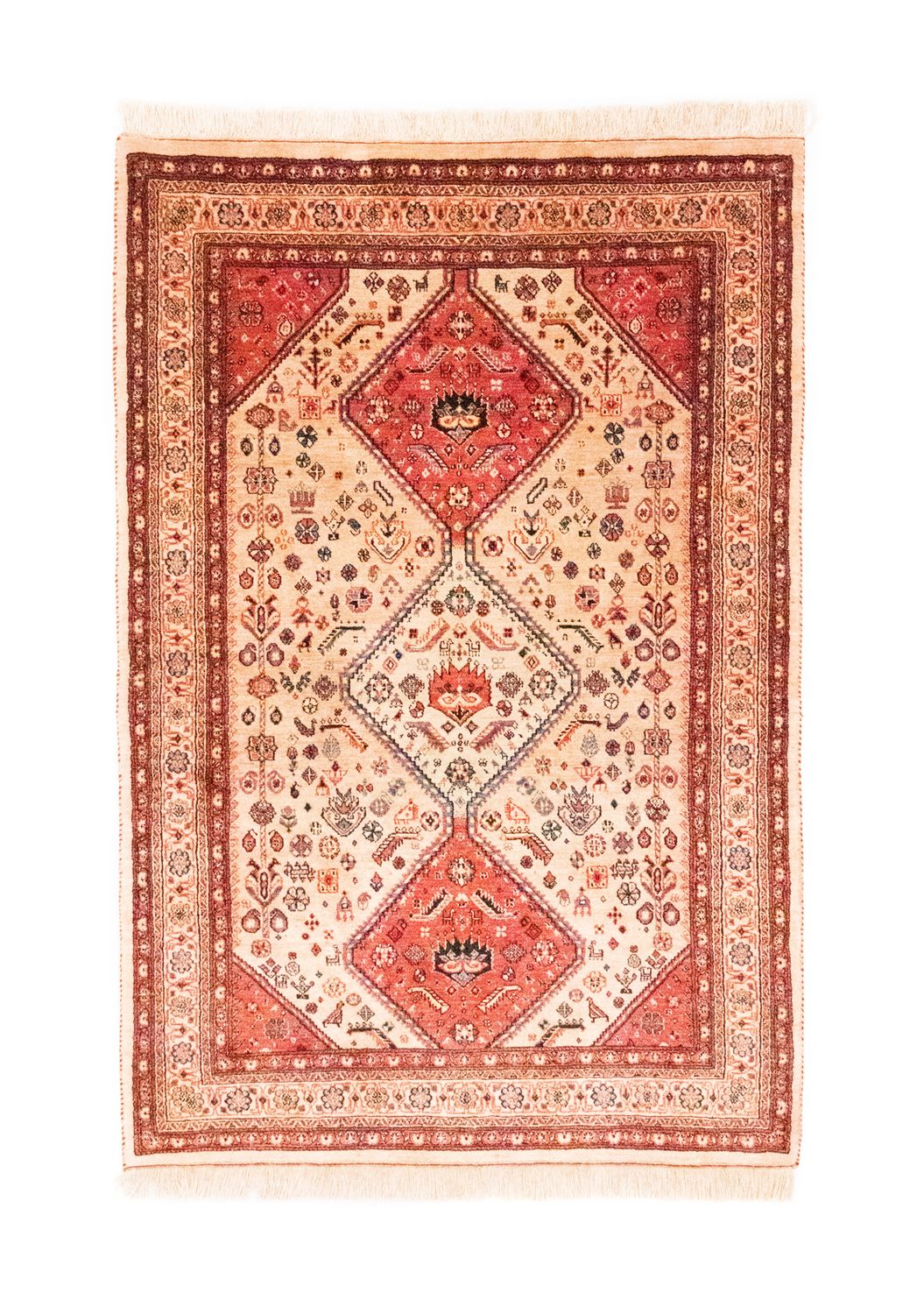 Perzisch Tapijt - Nomadisch - 178 x 113 cm - beige