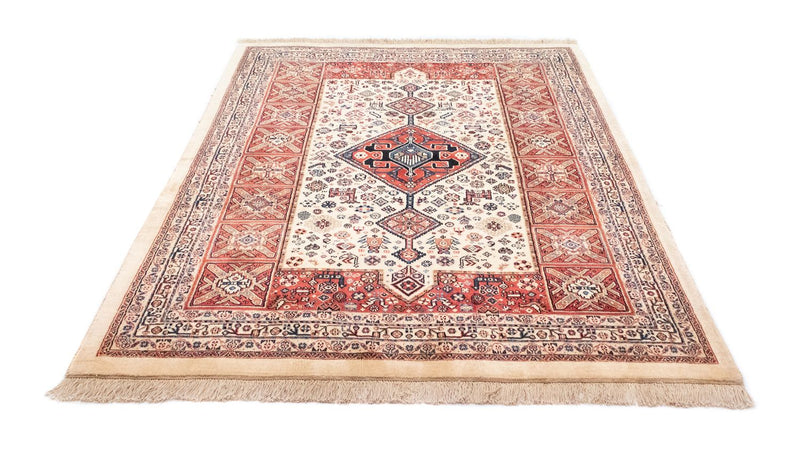 Perzisch Tapijt - Nomadisch - 200 x 154 cm - beige