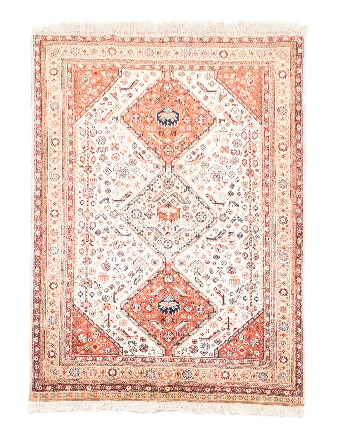 Perzisch Tapijt - Nomadisch - 203 x 145 cm - beige
