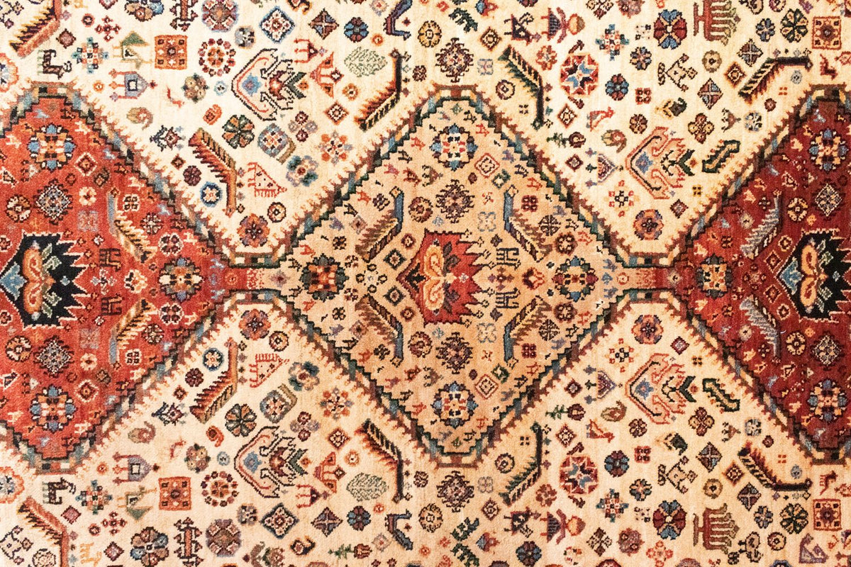 Perzisch Tapijt - Nomadisch - 203 x 145 cm - beige