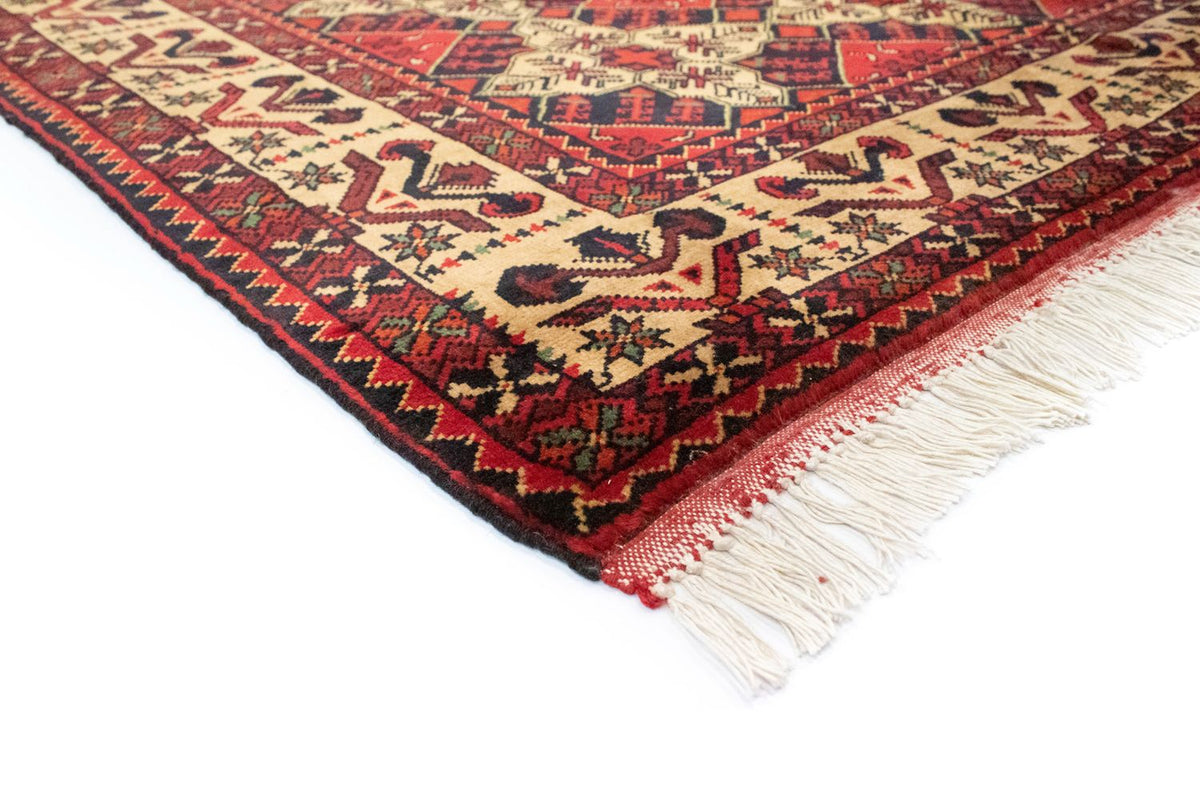 Afghaans tapijt - 202 x 152 cm - rood