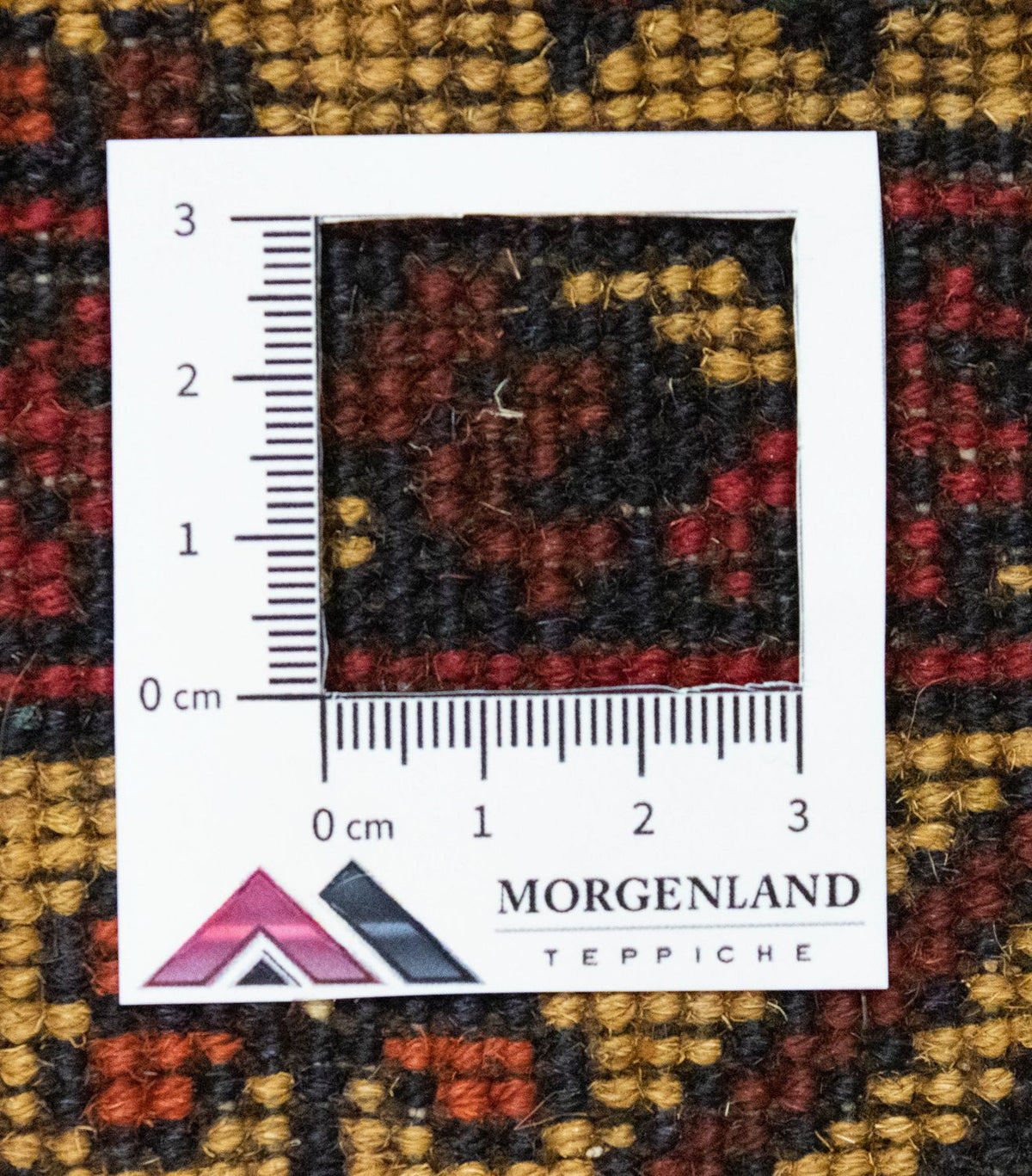 Afghaans tapijt - 190 x 152 cm - rood