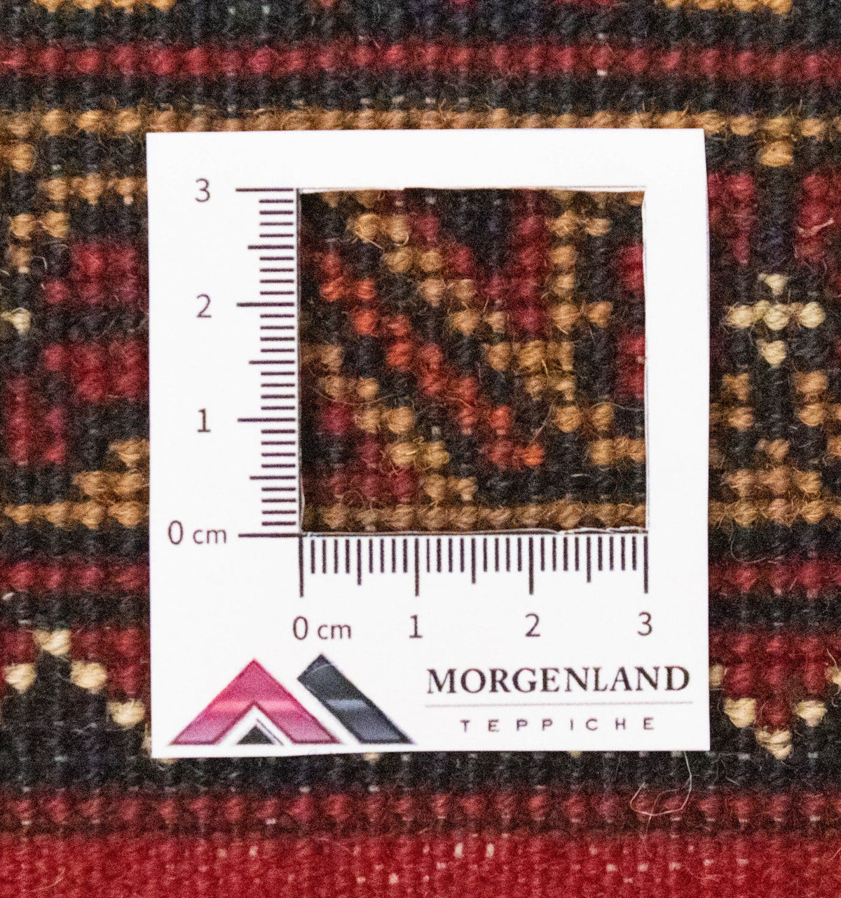 Afghaans tapijt - 195 x 153 cm - bruin