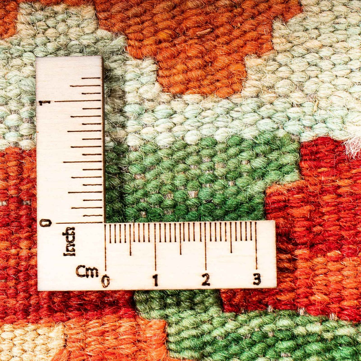 Kelim tapijt - Splash - 148 x 104 cm - roest