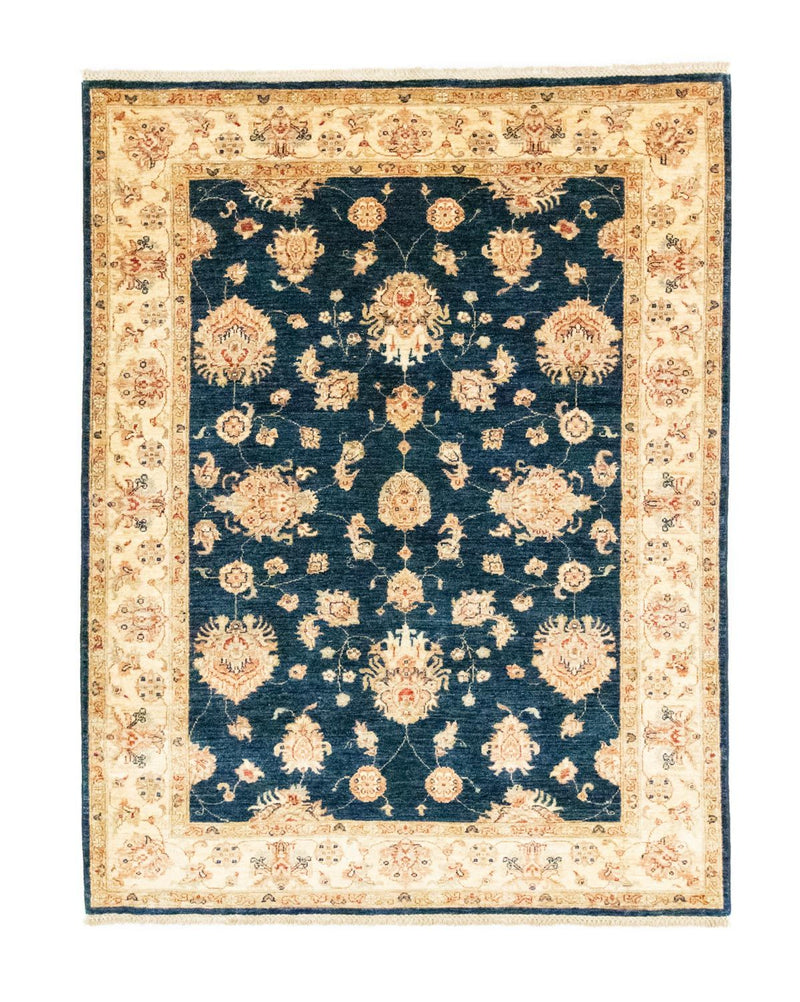 Ziegler tapijt - 198 x 150 cm - blauw