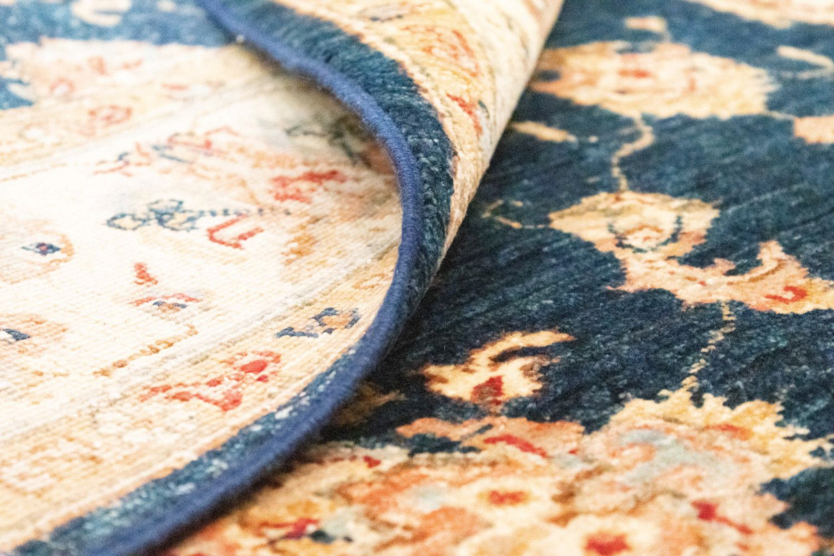 Ziegler tapijt - 198 x 150 cm - blauw