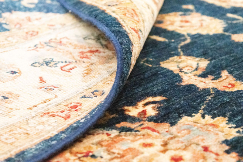 Ziegler tapijt - 198 x 150 cm - blauw