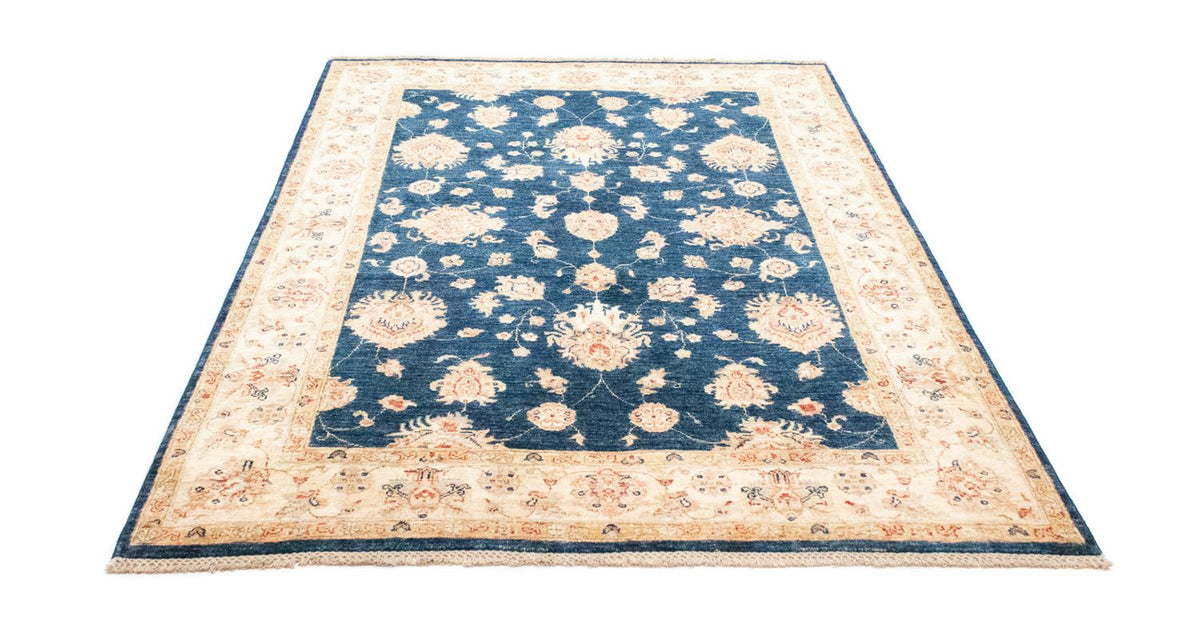 Ziegler tapijt - 198 x 150 cm - blauw