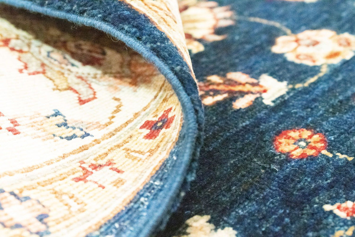 Ziegler tapijt - 190 x 154 cm - blauw