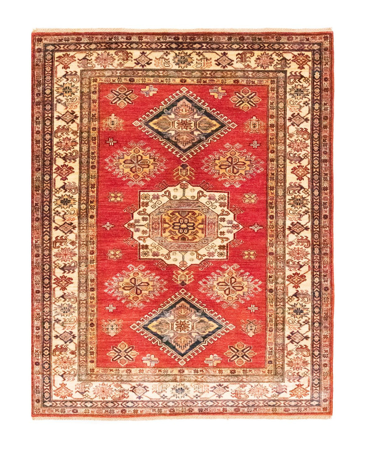 Ziegler Tapijt - Kazak - 200 x 152 cm - oranje
