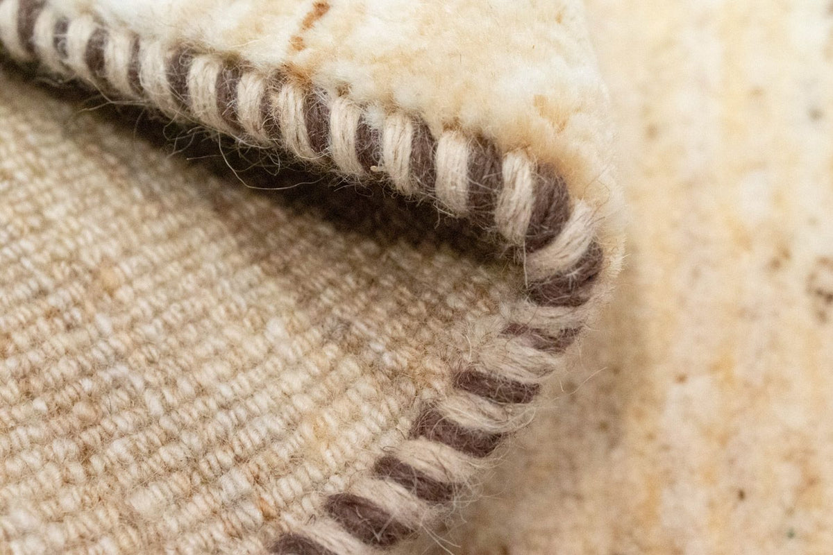 Gabbeh Tapijt - Loribaft Perzisch - 350 x 234 cm - beige