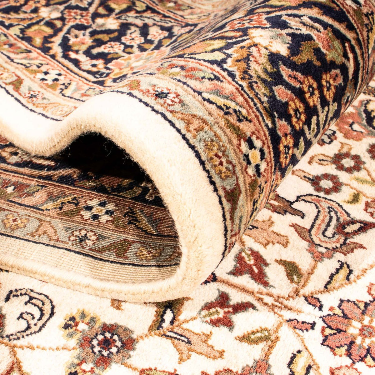 Oosters tapijt - Keshan - Indus - 305 x 202 cm - beige
