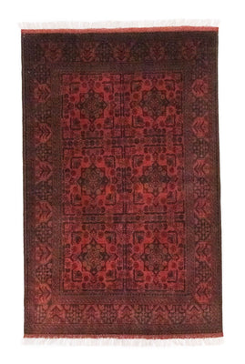 Afghaans tapijt - Kunduz - 197 x 126 cm - rood