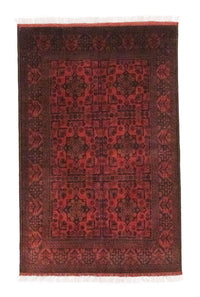 Afghaans tapijt - Kunduz - 197 x 126 cm - rood
