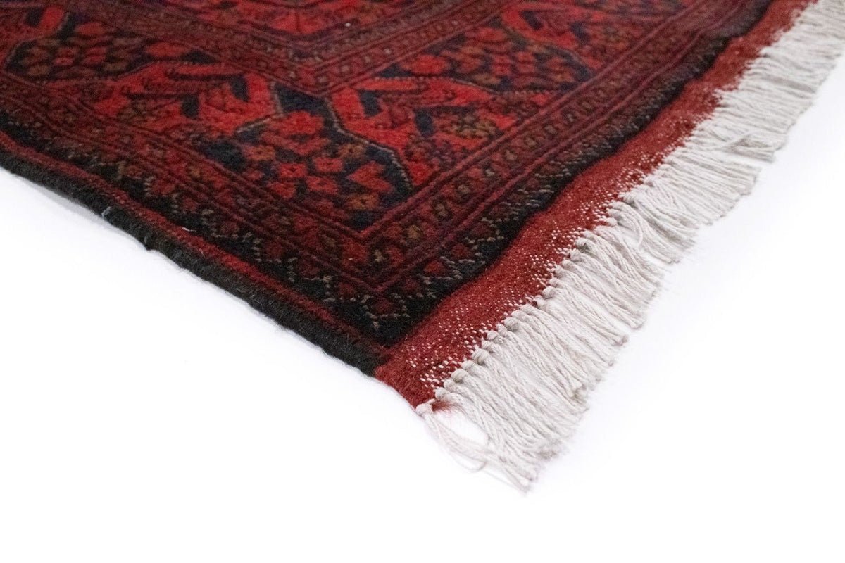 Afghaans tapijt - Kunduz - 197 x 126 cm - rood