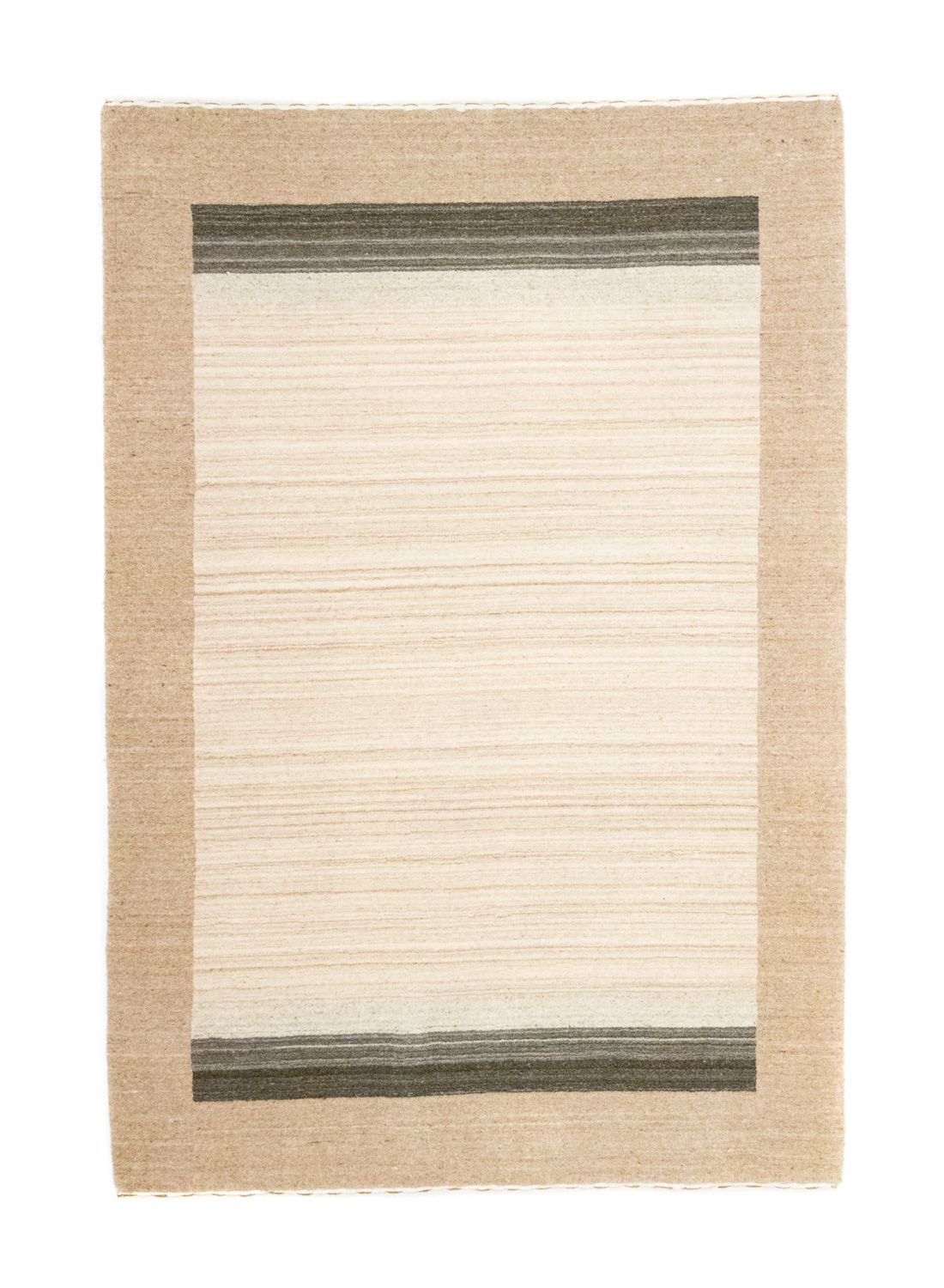 Gabbeh Tapijt - Loribaft Perzisch - 182 x 125 cm - beige