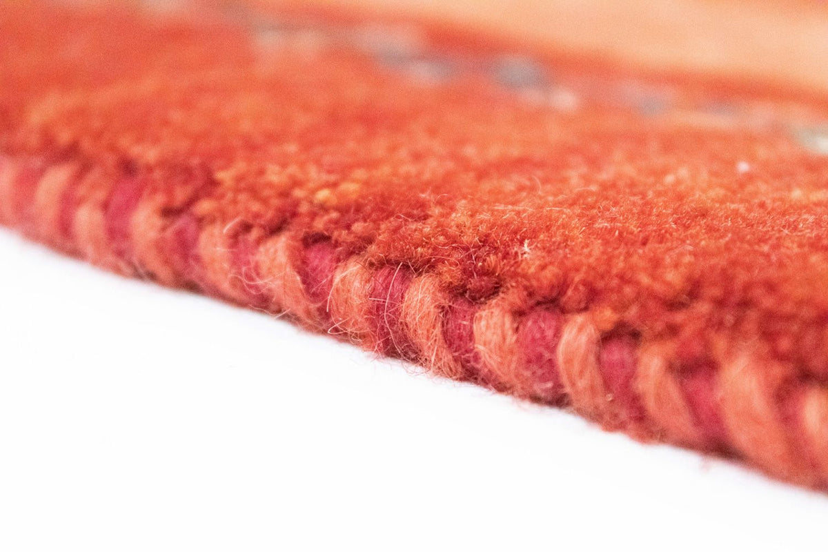 Gabbeh tapijt - Perzisch - 188 x 142 cm - oranje