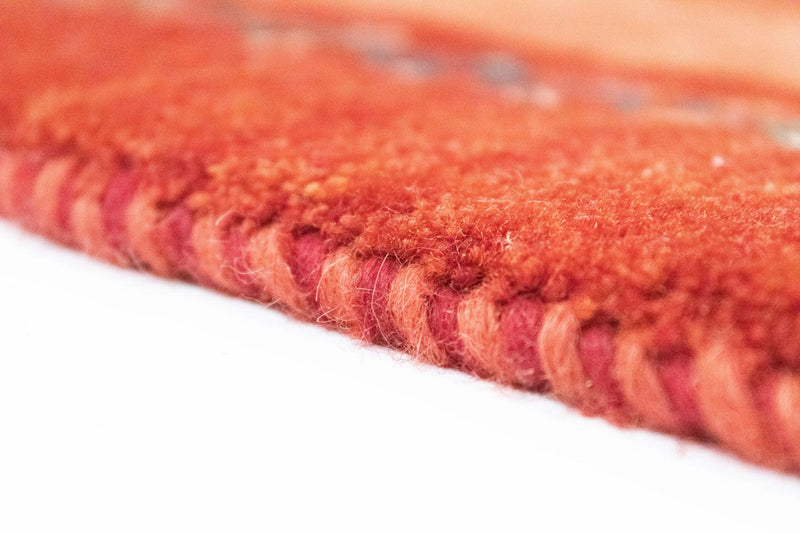 Gabbeh tapijt - Perzisch - 188 x 142 cm - oranje