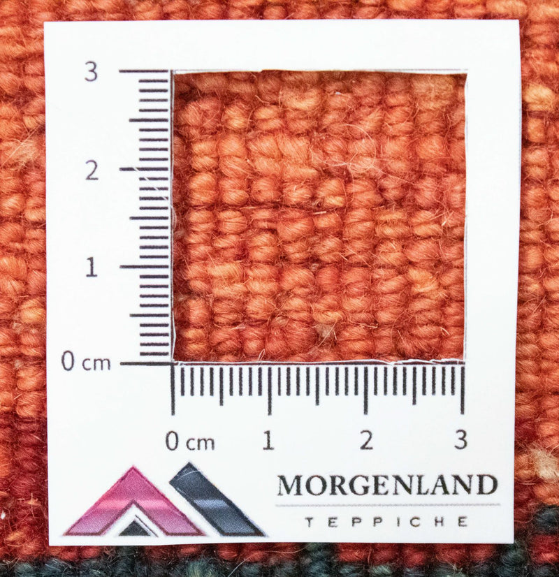 Gabbeh tapijt - Perzisch - 188 x 142 cm - oranje