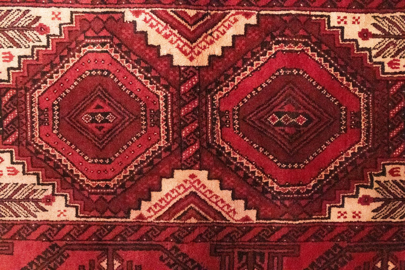 Loper Baluch tapijt - 178 x 103 cm - rood