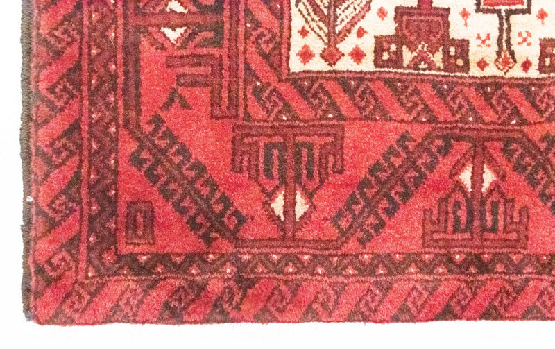 Loper Baluch tapijt - 178 x 103 cm - rood