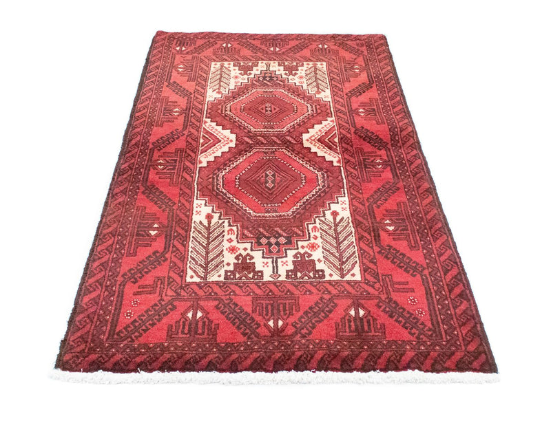 Loper Baluch tapijt - 178 x 103 cm - rood