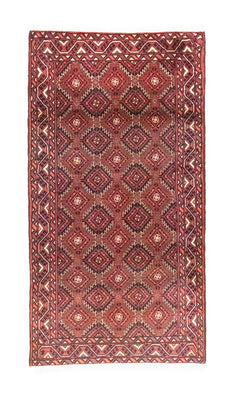 Loper Baluch tapijt - 187 x 95 cm - bruin