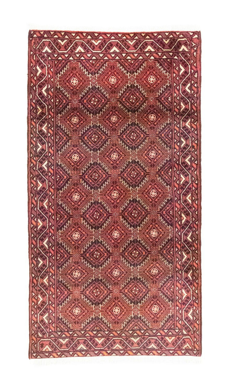 Loper Baluch tapijt - 187 x 95 cm - bruin