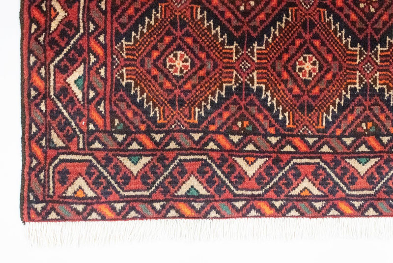 Loper Baluch tapijt - 187 x 95 cm - bruin