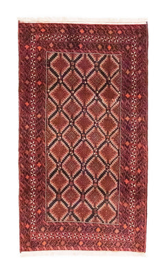 Loper Baluch tapijt - 185 x 102 cm - bruin