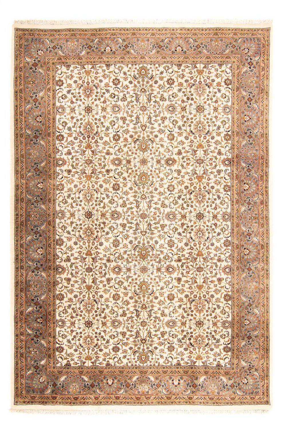 Oosters tapijt - Keshan - Indus - 298 x 201 cm - beige