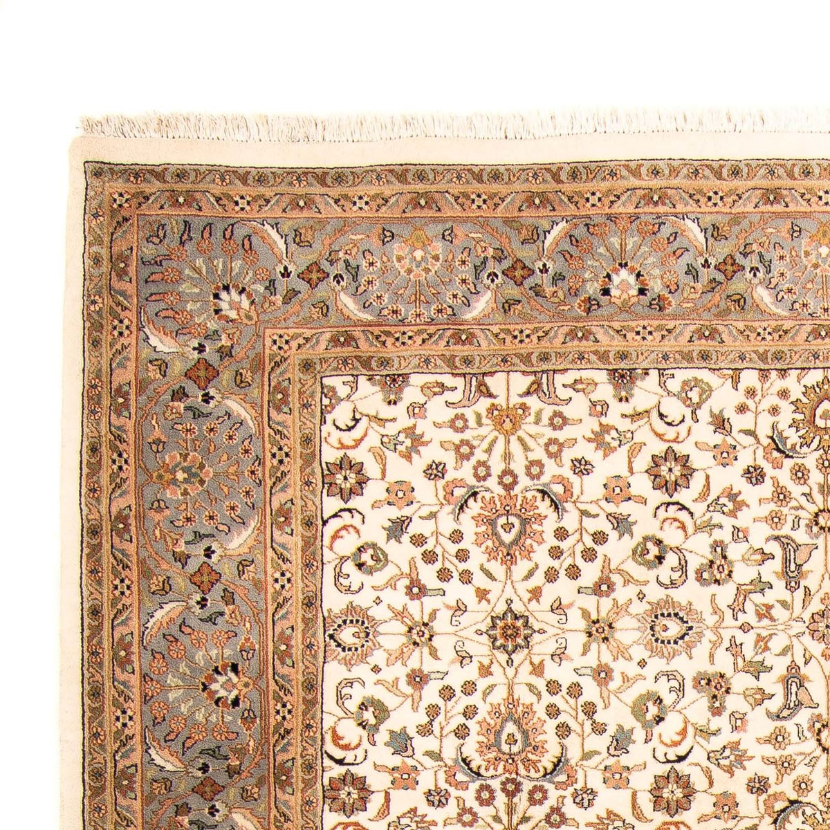 Oosters tapijt - Keshan - Indus - 298 x 201 cm - beige