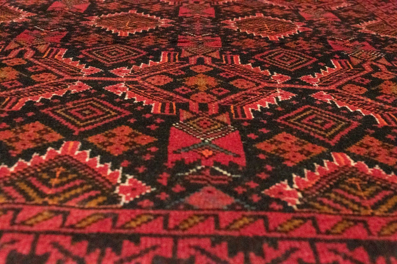 Loper Baluch tapijt - 195 x 110 cm - oranje