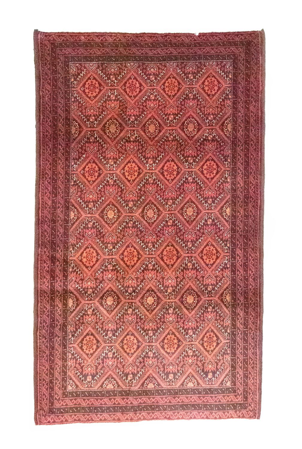 Loper Baluch tapijt - 177 x 100 cm - roest