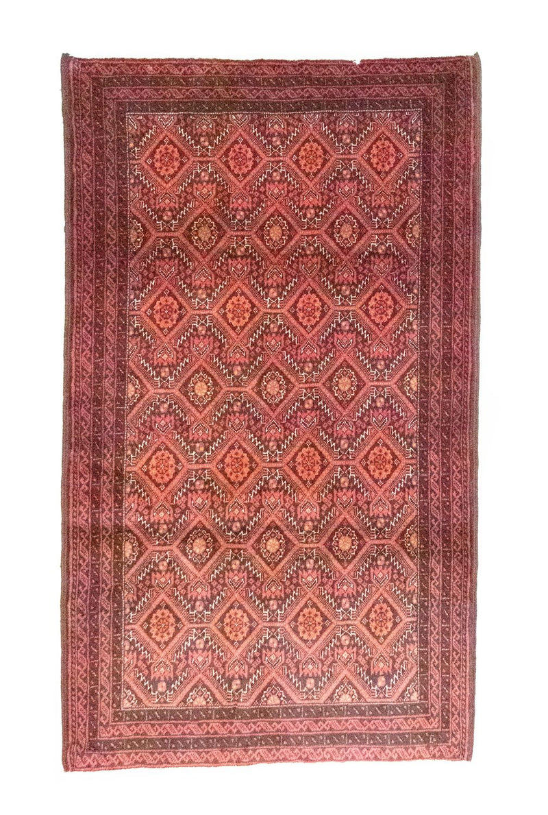 Loper Baluch tapijt - 177 x 100 cm - roest