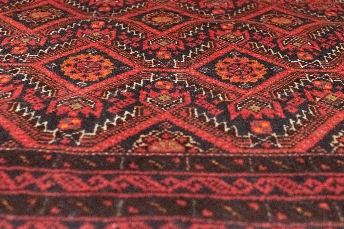 Loper Baluch tapijt - 177 x 100 cm - roest