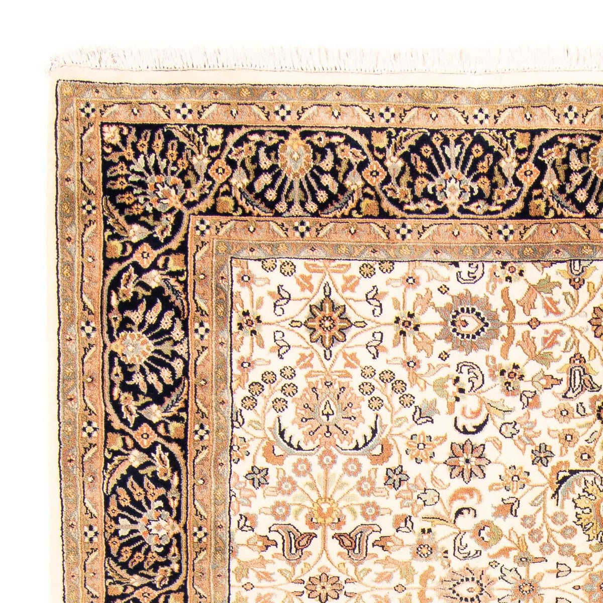 Oosters tapijt - Keshan - Indus - 242 x 170 cm - beige