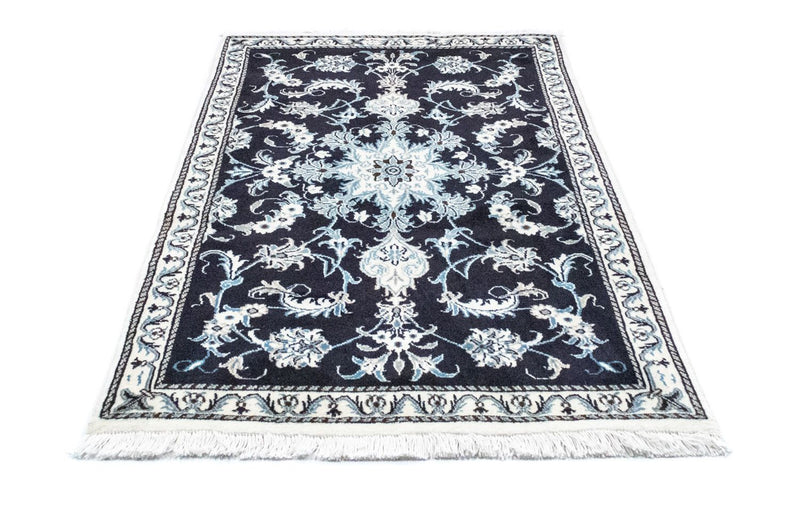 Perzisch tapijt - Nain - 136 x 90 cm - donkerblauw