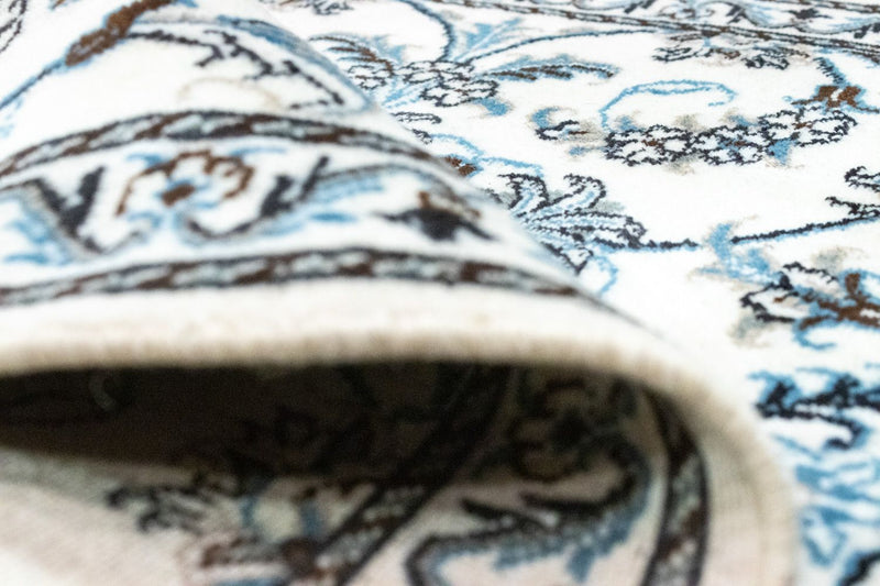 Perzisch tapijt - Nain - 130 x 90 cm - natuurlijk wit