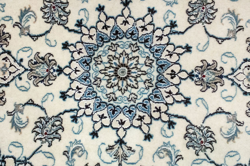 Perzisch tapijt - Nain - 131 x 91 cm - natuurlijk wit