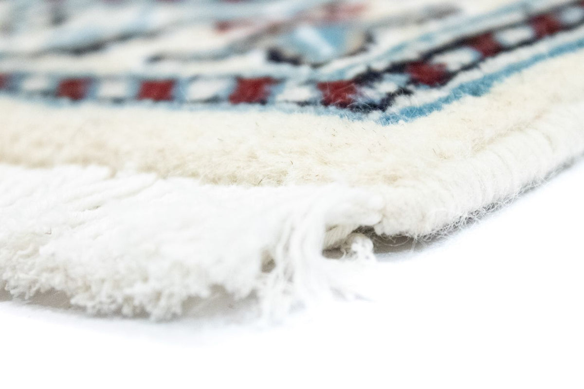 Perzisch tapijt - Nain - 131 x 91 cm - natuurlijk wit