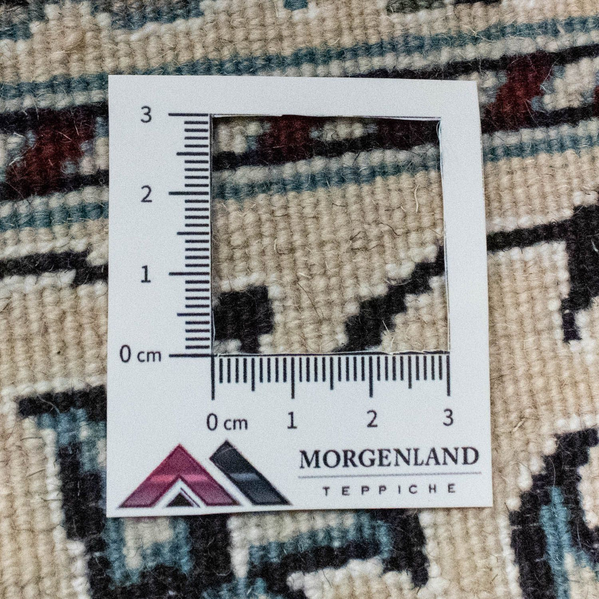 Perzisch tapijt - Nain - 131 x 91 cm - natuurlijk wit