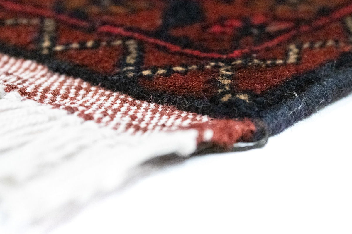 Afghaans tapijt - Kunduz - 149 x 103 cm - rood