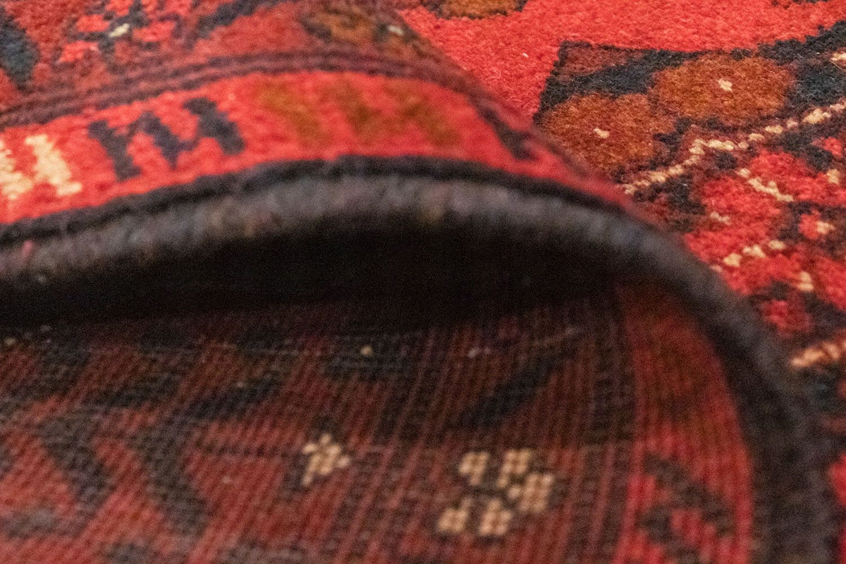 Afghaans tapijt - Kunduz - 150 x 100 cm - rood